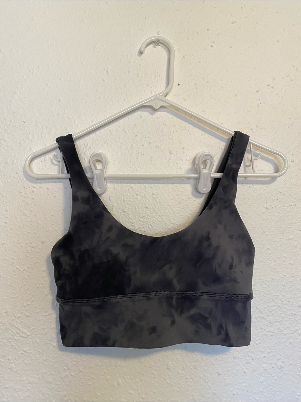 lululemon athletica Black Tie-Dye Sports Bralette